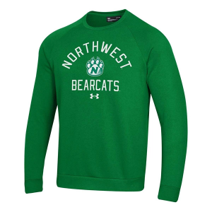 Northwest Missouri State Bearcats Under Armour Crew Large Green