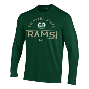 Under Armour Colorado State Rams Boxed Performance Cotton Long Sleeve T-Shirt