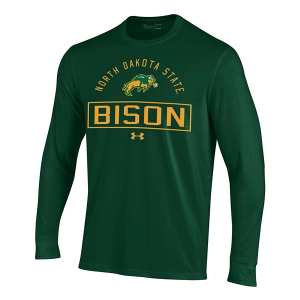 Under Armour North Dakota State Bison Boxed Performance Cotton Long Sleeve T-Shirt