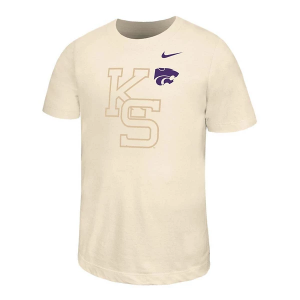 Kansas State Wildcats Nike Natural Kids' T-Shirt XLarge Natural