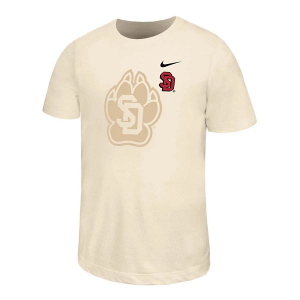 South Dakota Coyotes Nike Natural Kids' T-Shirt Medium Natural