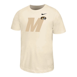 Missouri Tigers Nike Natural Kids' T-Shirt Small Natural