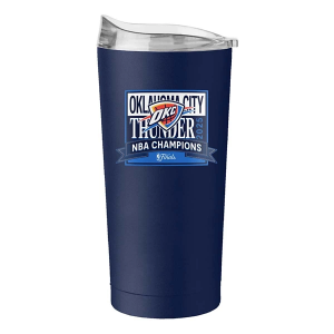 Logo Brands Oklahoma City Thunder 2025 NBA Finals Champions 20oz. Tumbler