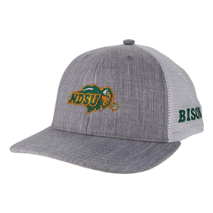 North Dakota State Bison Legacy Athletic Mid-Pro Kids' Adjustable Hat One Size Grey Heather
