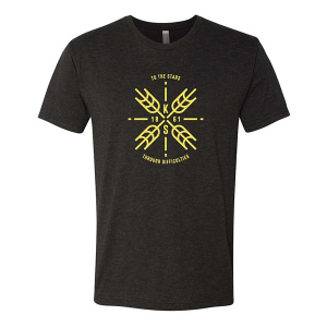 Men's Homeplace Apparel Kansas To The Stars T-Shirt XLarge Charcoal Heather