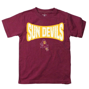 Arizona State Sun Devils Wes and Willy School Basic Logo Baby T-Shirt 24 mo. Maroon