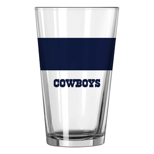 Logo Brands Dallas Cowboys Colorblock Pint Glass