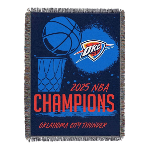 TheNorthwest Oklahoma City Thunder 2025 NBA Champions Woven Tapestry