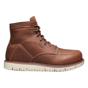 Men's KEEN San Jose Work Boots Outdoor 7.5 Gingerbread/Off White