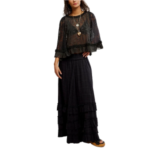 Women's Free People FP One Brynn Skirt Medium Black
