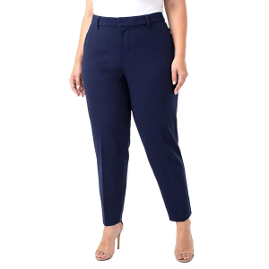 Women's Liverpool Los Angeles Kelsey Knit Dress Pants 20W Cadet Blue