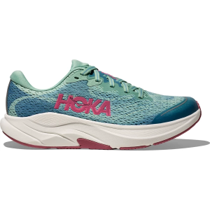 Kids' HOKA Rincon 4 Running Shoes Big 3.5 Regular Jadeite/Alpine Blue