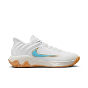 Adult Nike Giannis Immortality 4 Basketball Shoes M9.5/W11 Regular White/Aquarius Blue/Coconut Milk