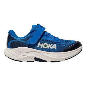 Kids' HOKA Rincon 4 Running Shoes Little 12Y Regular Electric Cobalt/Varsity Navy