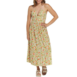 Women's Billabong In Your Heart Midi Dress Medium Multi