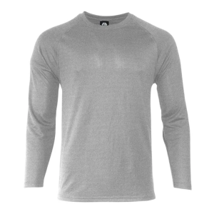 Men's Xtra Apparel Co. 23 Long Sleeve Shirt 2XLarge Light Grey