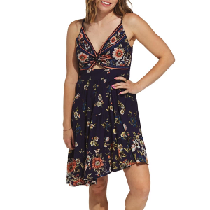 Women's Angie Asymmetrical Dress Large Navy