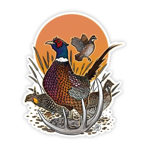 Casey Underwood Artwork Upland Slam Decal Decal