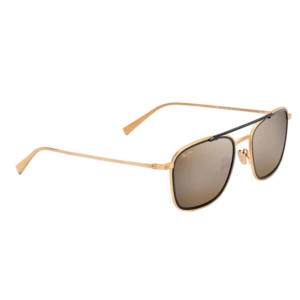 Men's Maui Jim Following Seas Polarized Sunglasses Gold/HCL Bronze