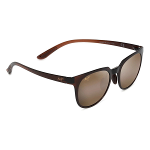 Men's Maui Jim Wailua Polarized Sunglasses Translucent Rootbeer/HCL Bronze