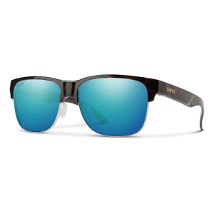 Men's Smith Lowdown Split Polarized Sunglasses Tortoise/ChromaPop Polarized Opal Mirror