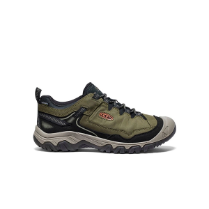 Men's KEEN Targhee IV Hiking Shoes 7 Wide Olive/Gold