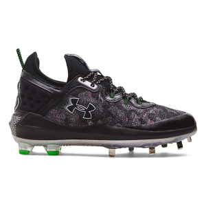 Men's Under Armour Harper 8 Low ST Metal Baseball Cleats 9 Black