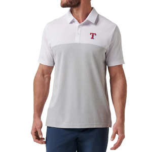 Texas Rangers Home Run Polo Small White