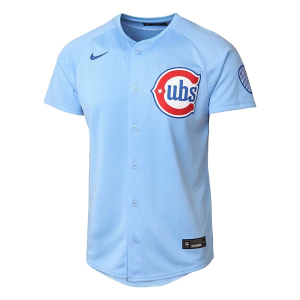 Kids' Chicago Cubs Nike 2nd Alternate Jersey XLarge Cobalt