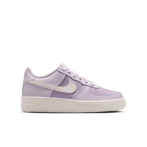 Kids' Nike Air Force 1 Sneakers Big 4 Regular Light Violet/Sail-Iced Lilac