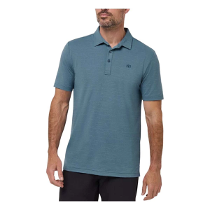 Men's TravisMathew The Heater Polo Small Copen Blue