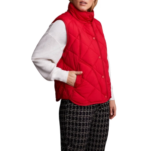Women's Tribal Quilted A-Line Puffer Vest XLarge Scarlet