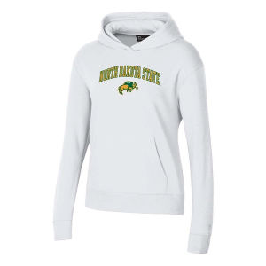 North Dakota State Bison Under Armour Women's Hoodie Small White