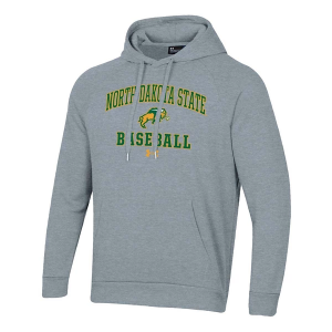 North Dakota State Bison Under Armour Hoodie 2XLarge True Gray Heather