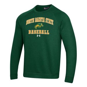 North Dakota State Bison Under Armour Crew Small Forest Green