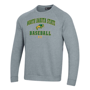 North Dakota State Bison Under Armour Crew 3XLarge True Gray Heather
