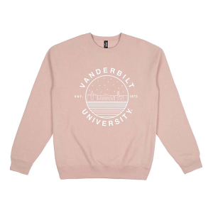 Vanderbilt Commodores USCAPE Crew XSmall Dusty Pink