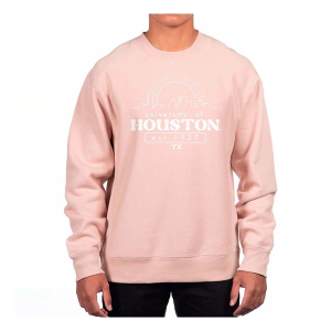 Houston Cougars USCAPE Crew Large Dusty Pink