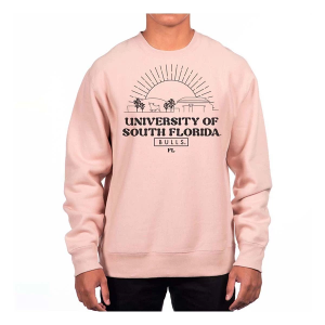 South Florida Bulls USCAPE Crew XSmall Dusty Pink