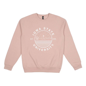 Iowa State Cyclones USCAPE Crew Small Dusty Pink