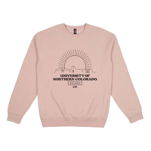 Northern Colorado Bears USCAPE Crew Medium Dusty Pink