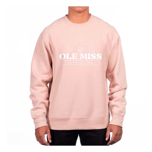 Mississippi Rebels USCAPE Crew XLarge Dusty Pink
