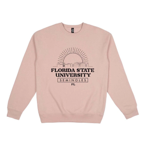 Florida State Seminoles USCAPE Crew XSmall Dusty Pink