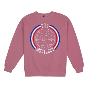 SMU Mustangs USCAPE Crew Medium Maroon
