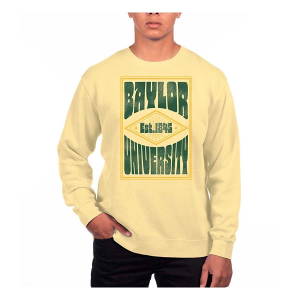 Baylor Bears USCAPE Crew Large Yellow
