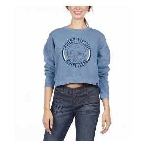 Xavier Musketeers USCAPE Women's Crew XSmall Blue