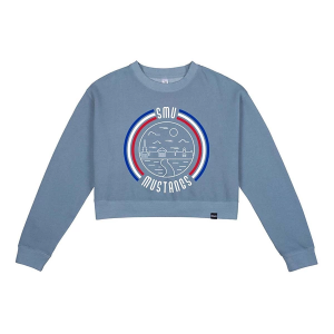 SMU Mustangs USCAPE Women's Crew XSmall Blue