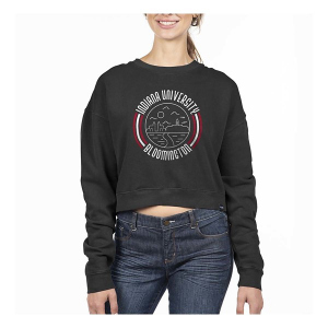 Indiana Hoosiers USCAPE Women's Crew Large Black