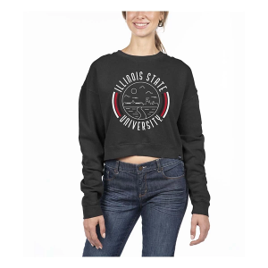 Illinois State Redbirds USCAPE Women's Crew Large Black