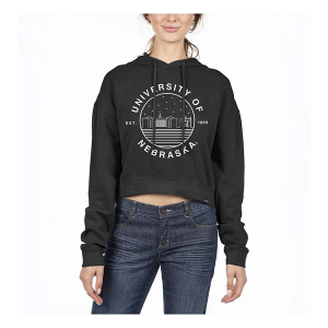 Nebraska Cornhuskers USCAPE Women's Hoodie Medium Black